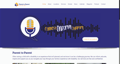 Desktop Screenshot of parent2parent.org.nz